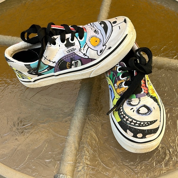 Vans Other - Authentic Limited Edition Nightmare Before Christmas Vans Toddler Shoes